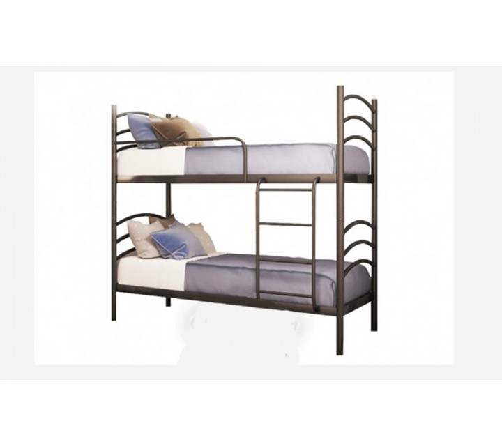  Кровать Маргарита двухъярусная Металл-дизайн
