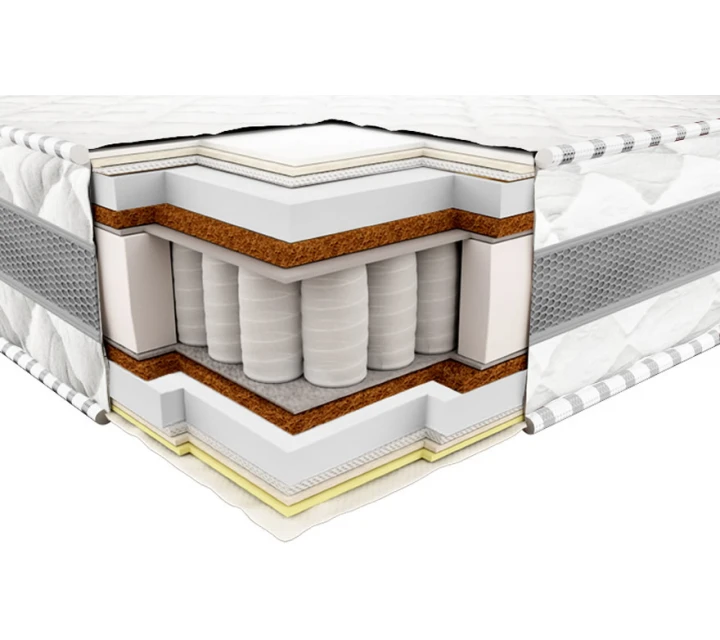 Матрас Престиж кокос XXL 3D (покет спринг) Neolux 140x200 Пружинный матрас 